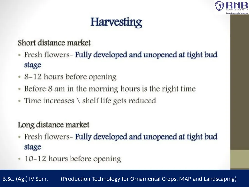 Course Name- Production Technology for Ornamental - slide 17 of 21