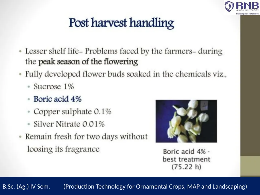 Course Name- Production Technology for Ornamental - slide 21 of 21