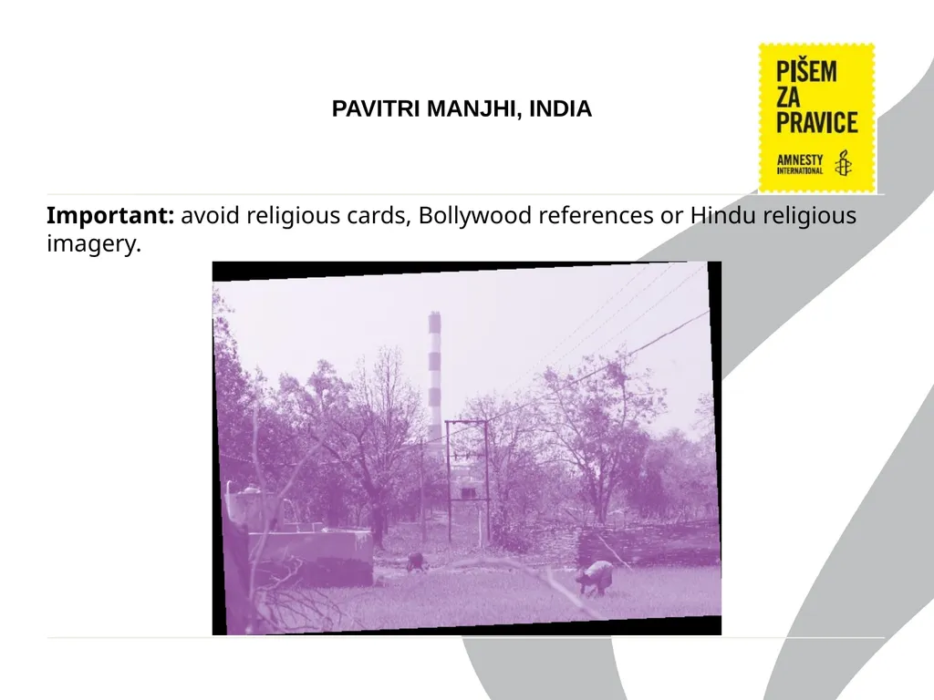 WRITE FOR RIGHTS 2018 PAVITRI MANJHI, INDIA - slide 4 of 4