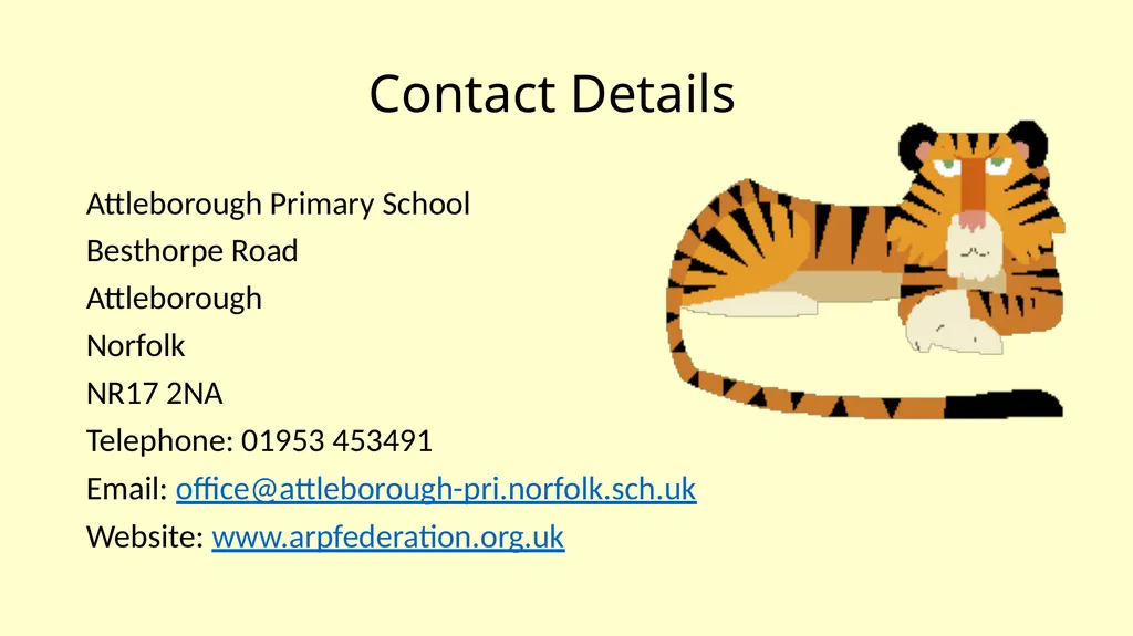SEN Information Report for Attleborough Primary - slide 28 of 28