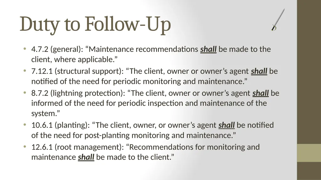 Wielding the A300 Standards: The Shield and the - slide 102 of 118