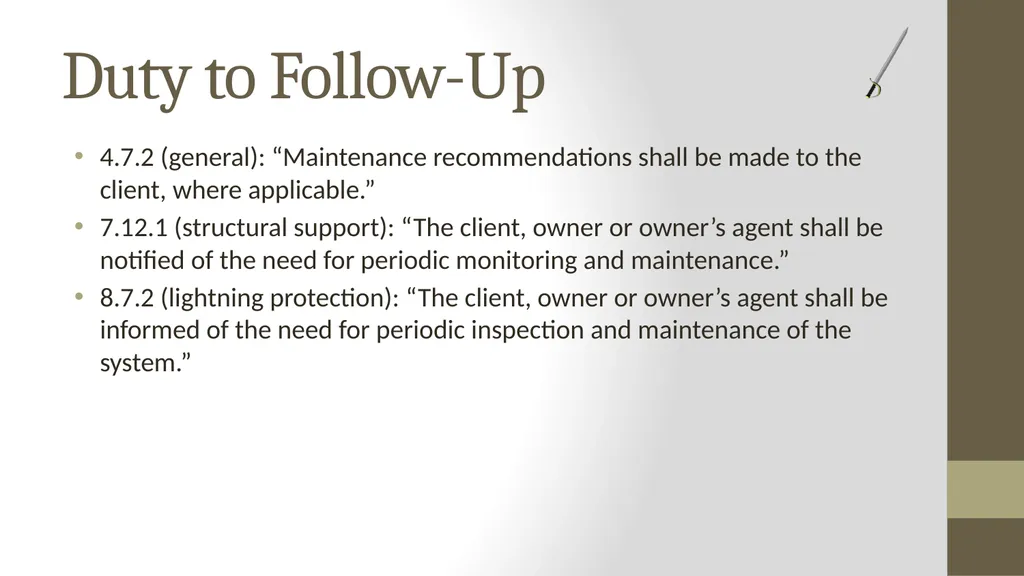 Wielding the A300 Standards: The Shield and the - slide 99 of 118