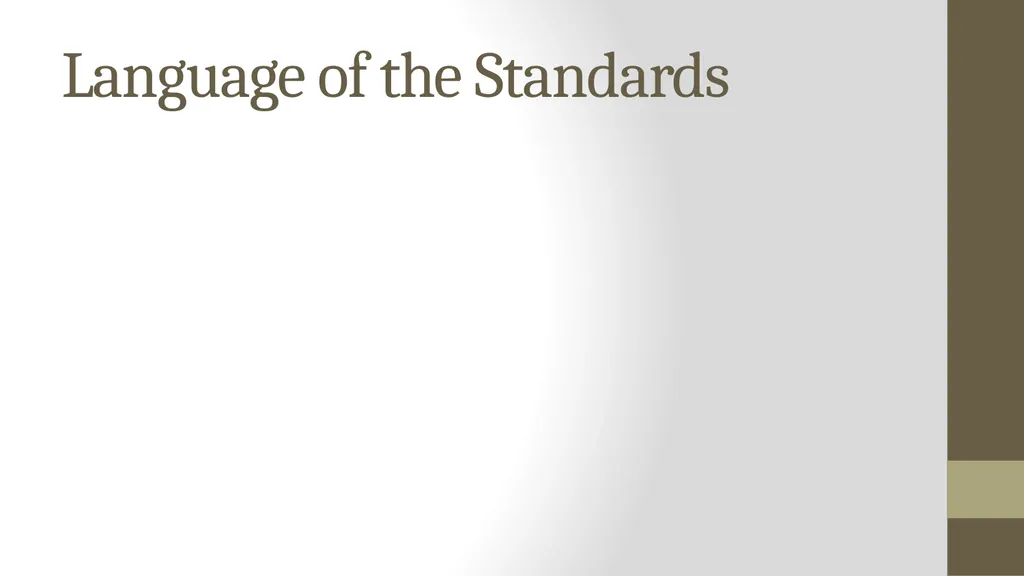 Wielding the A300 Standards: The Shield and the - slide 3 of 118