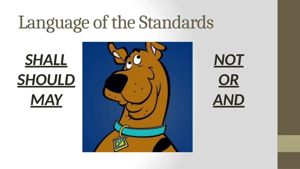 Wielding the A300 Standards: The Shield and the - slide 5 of 118