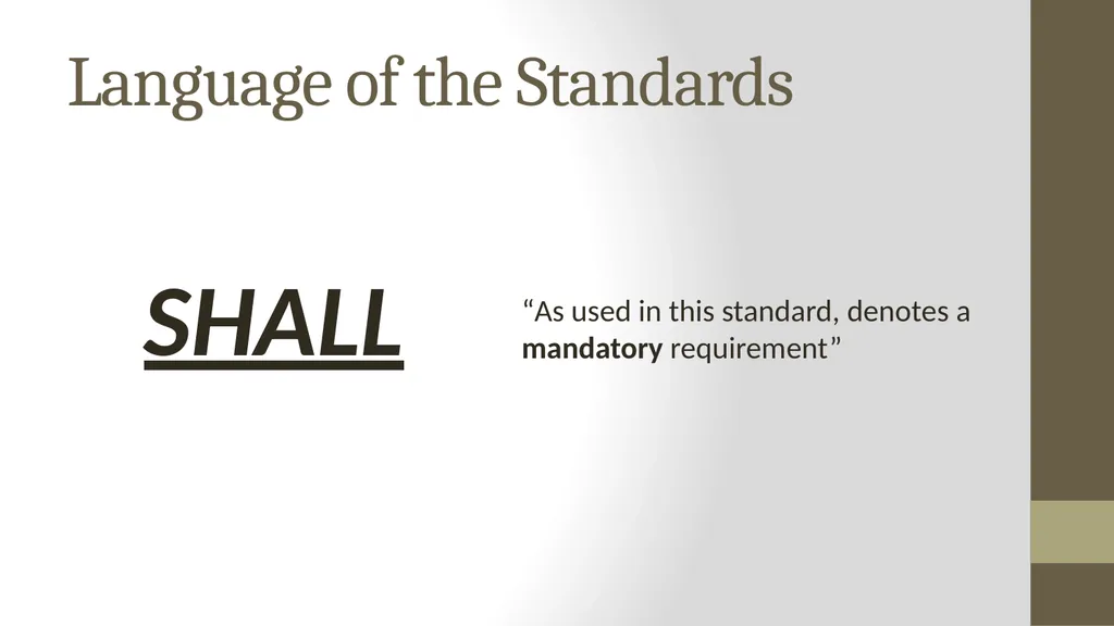 Wielding the A300 Standards: The Shield and the - slide 7 of 118