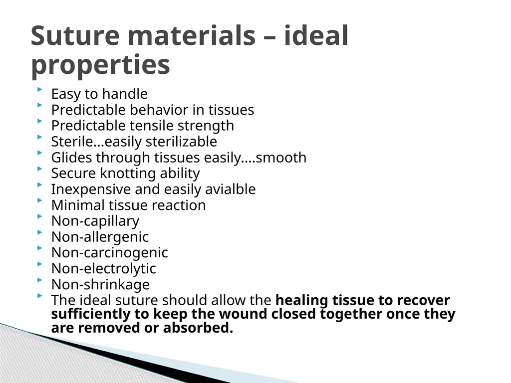 SUTURE – MATERIALS & METHODS Dr. Rudra Pratap - slide 3 of 45