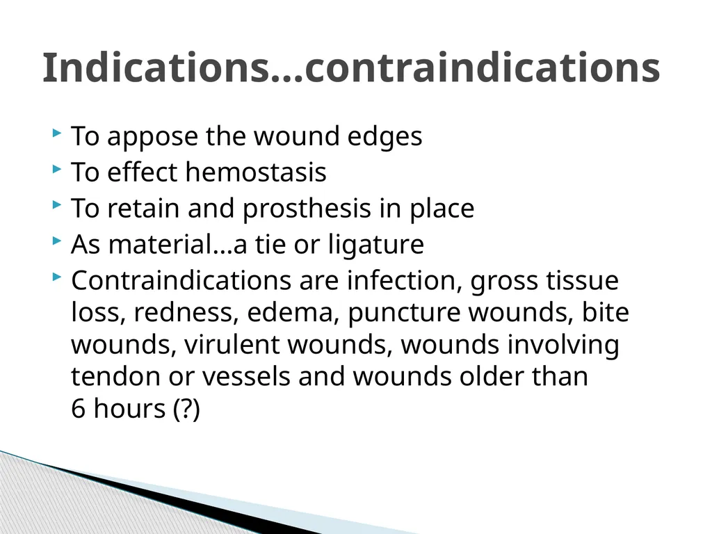 SUTURE – MATERIALS & METHODS Dr. Rudra Pratap - slide 4 of 45