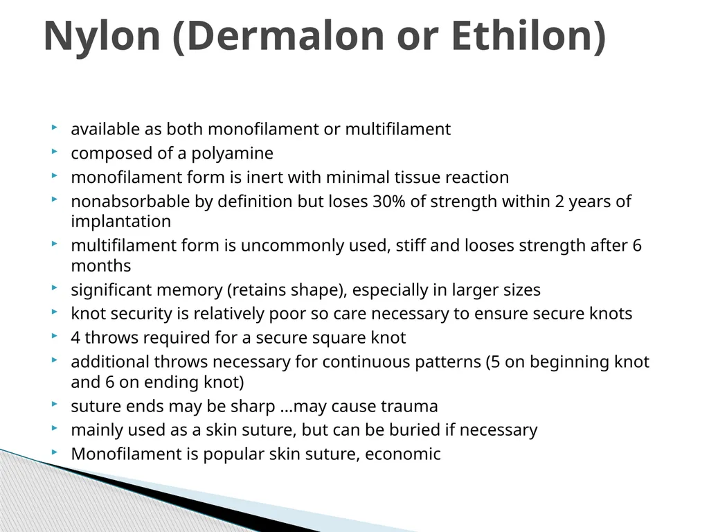 SUTURE – MATERIALS & METHODS Dr. Rudra Pratap - slide 27 of 45