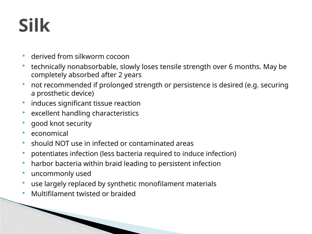 SUTURE – MATERIALS & METHODS Dr. Rudra Pratap - slide 24 of 45