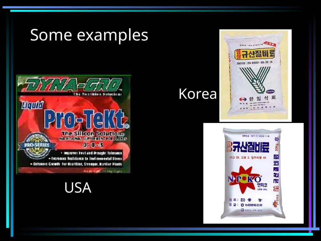 SILICON FERTILIZATION History Justius von Liebig - slide 21 of 23