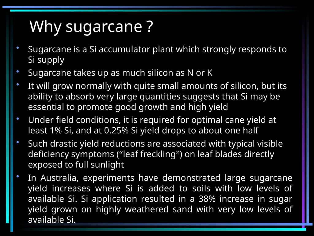 SILICON FERTILIZATION History Justius von Liebig - slide 11 of 23