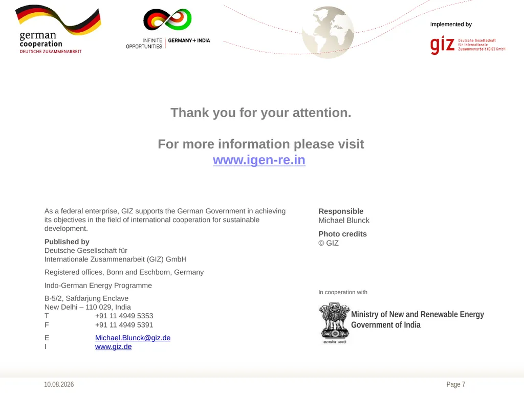 22/11/2013 Cookstove Practitioners’ Workshop India - slide 7 of 7