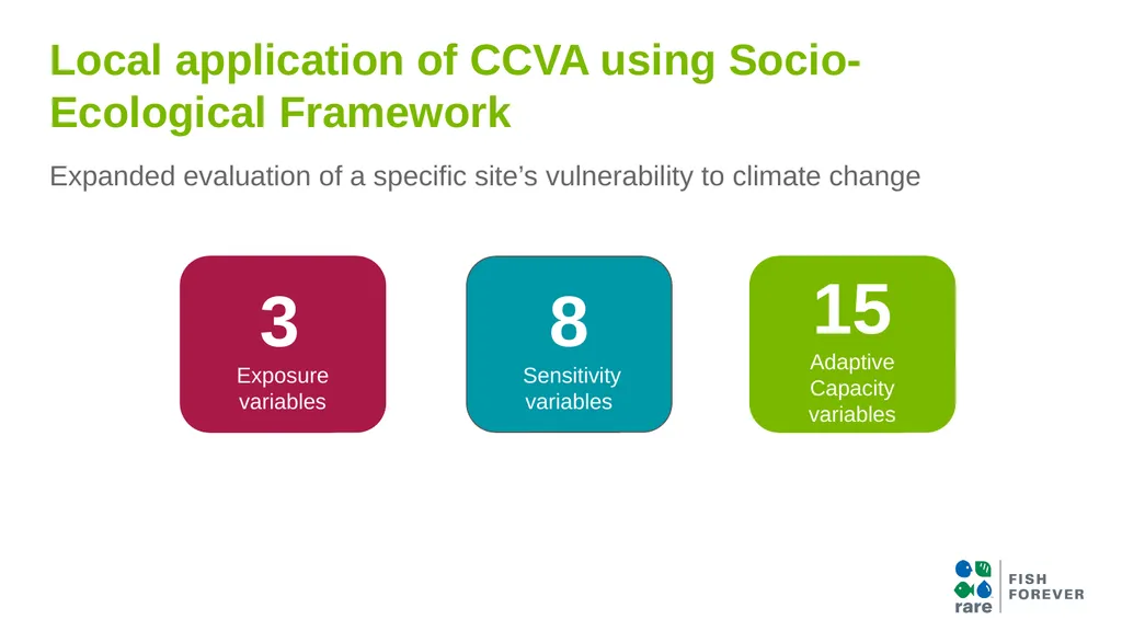 Climate Change Vulnerability Assessment (CCVA) Why - slide 10 of 14