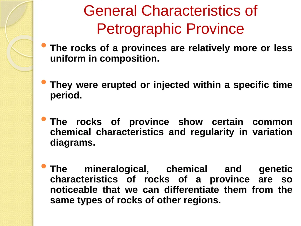 Petrographic Provinces Rajnikant patidar - slide 4 of 14
