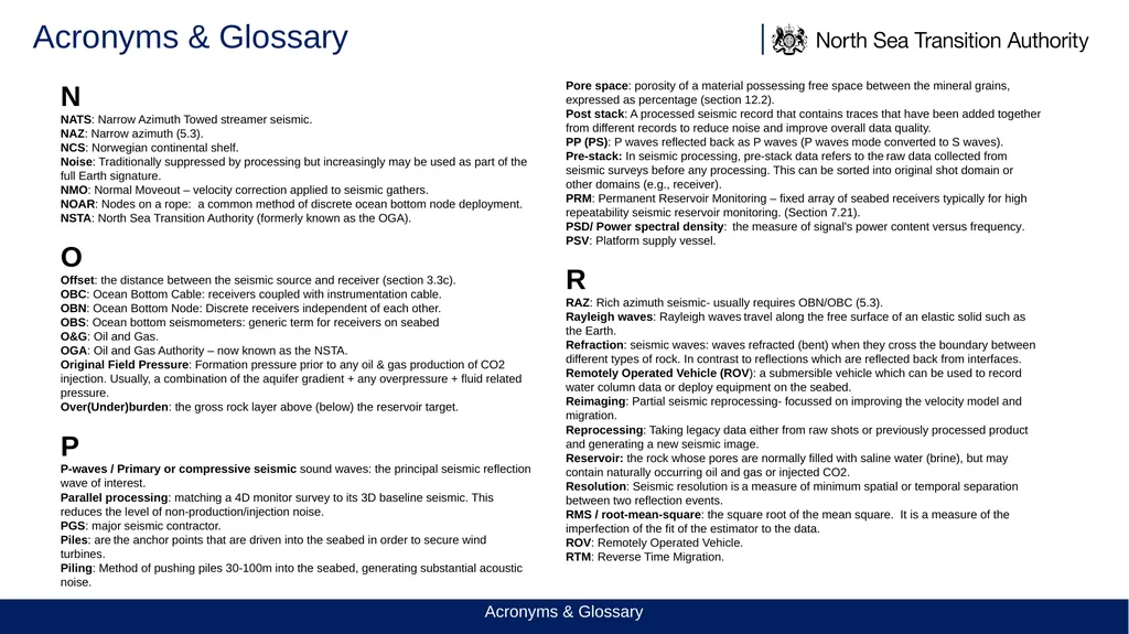 TECHNICAL REPORT Seismic Imaging within the UKCS - slide 5 of 7