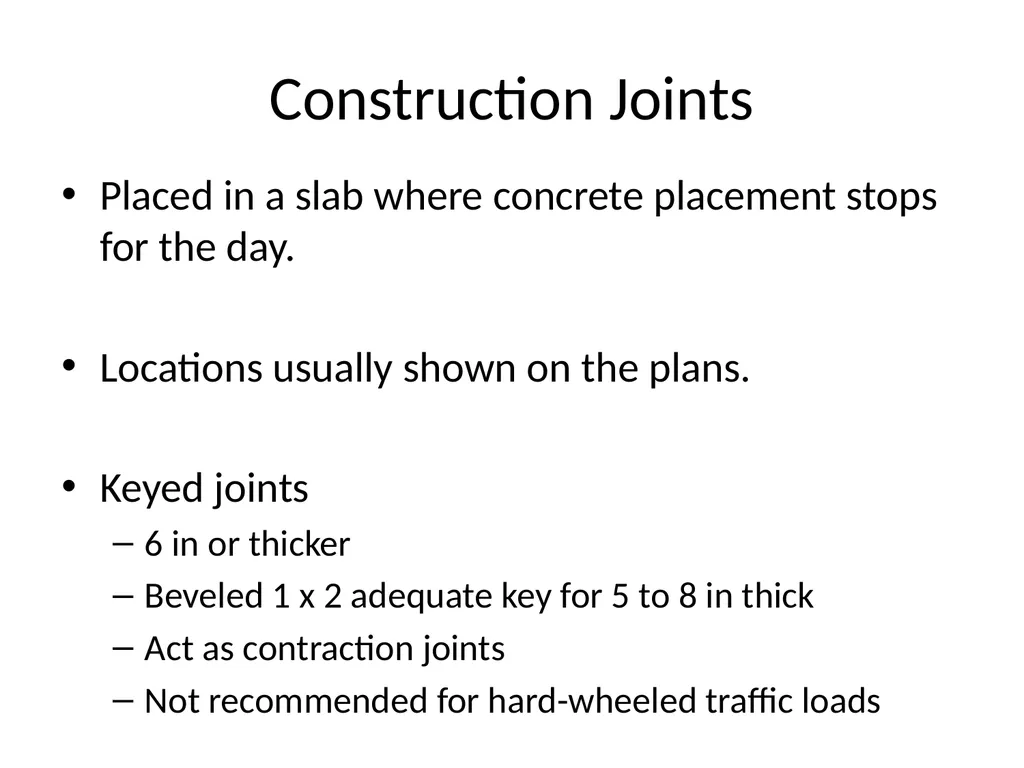 Jointing Chapter 8 Chapter Topics Isolation joints - slide 26 of 34