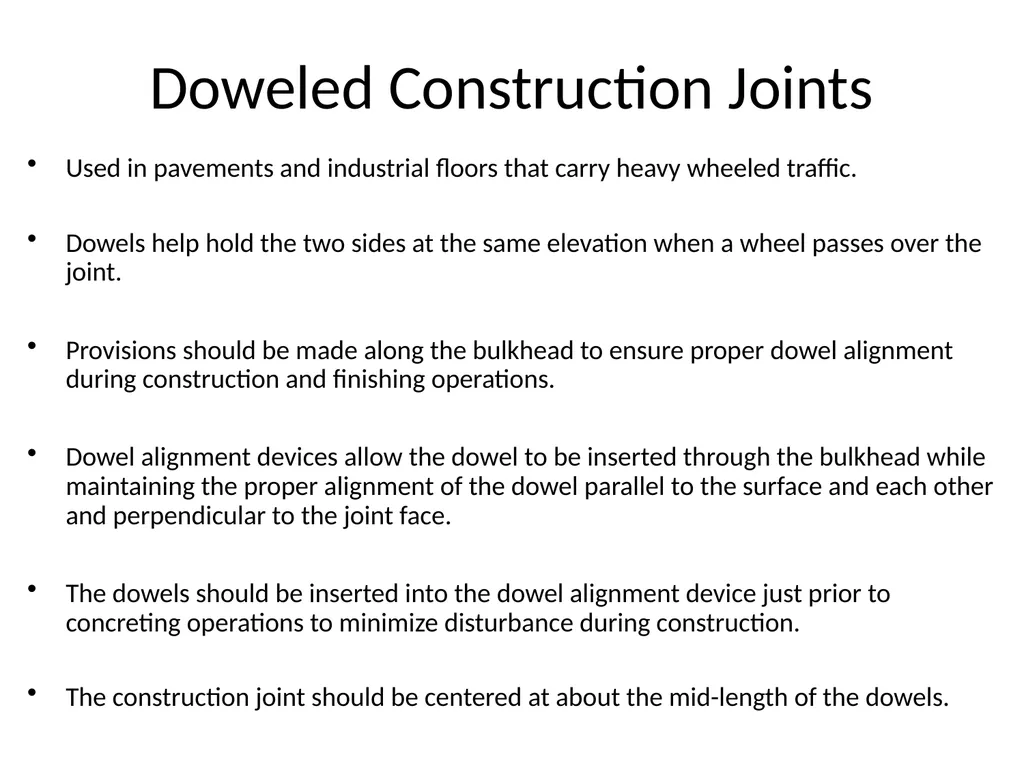 Jointing Chapter 8 Chapter Topics Isolation joints - slide 28 of 34