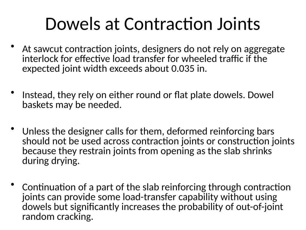 Jointing Chapter 8 Chapter Topics Isolation joints - slide 25 of 34