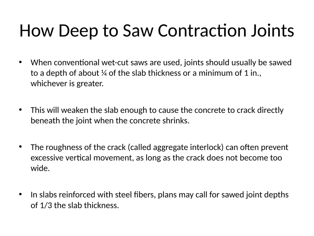 Jointing Chapter 8 Chapter Topics Isolation joints - slide 22 of 34