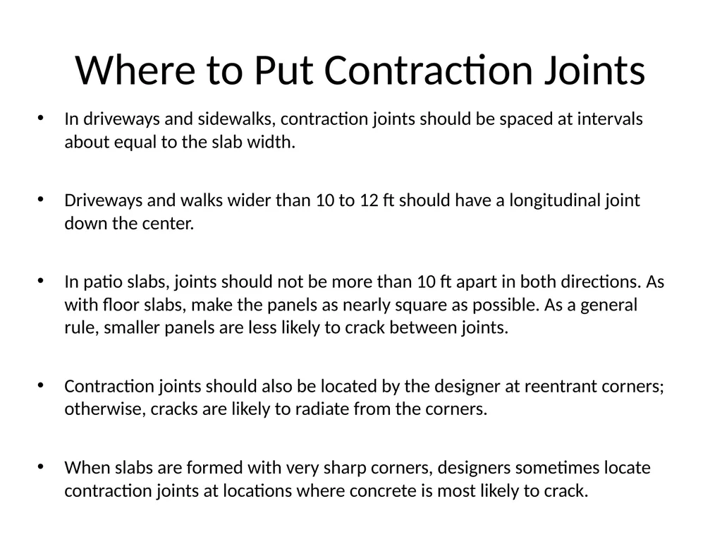 Jointing Chapter 8 Chapter Topics Isolation joints - slide 18 of 34