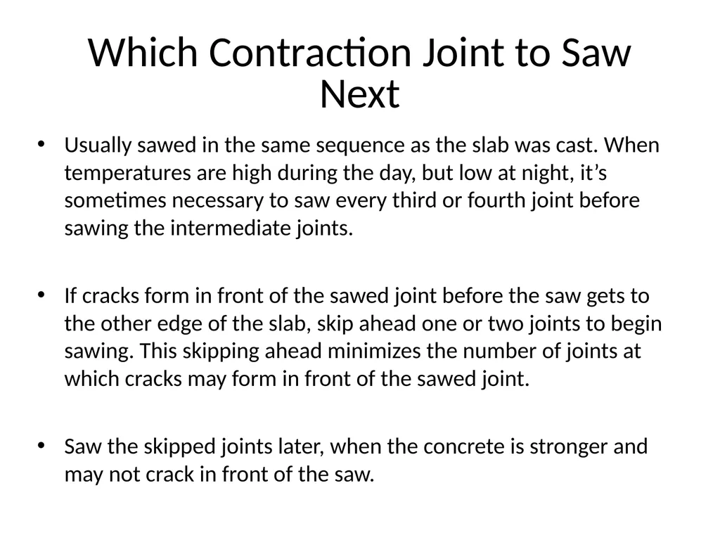 Jointing Chapter 8 Chapter Topics Isolation joints - slide 21 of 34