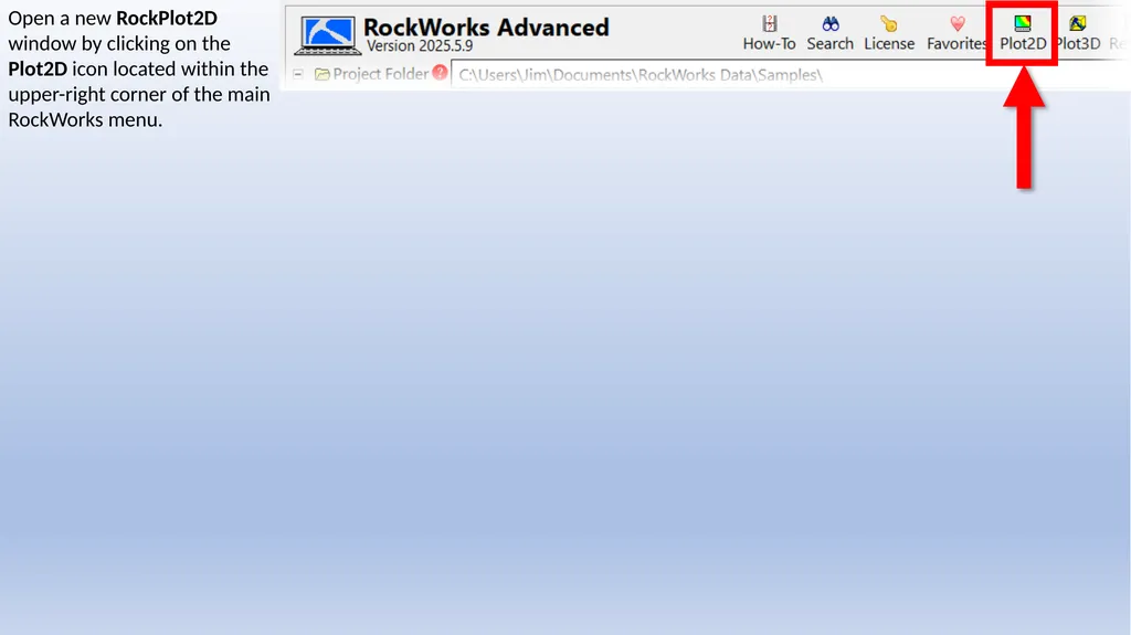 RockWorks Training Exercise 10.2 Importing a Shape - slide 2 of 17