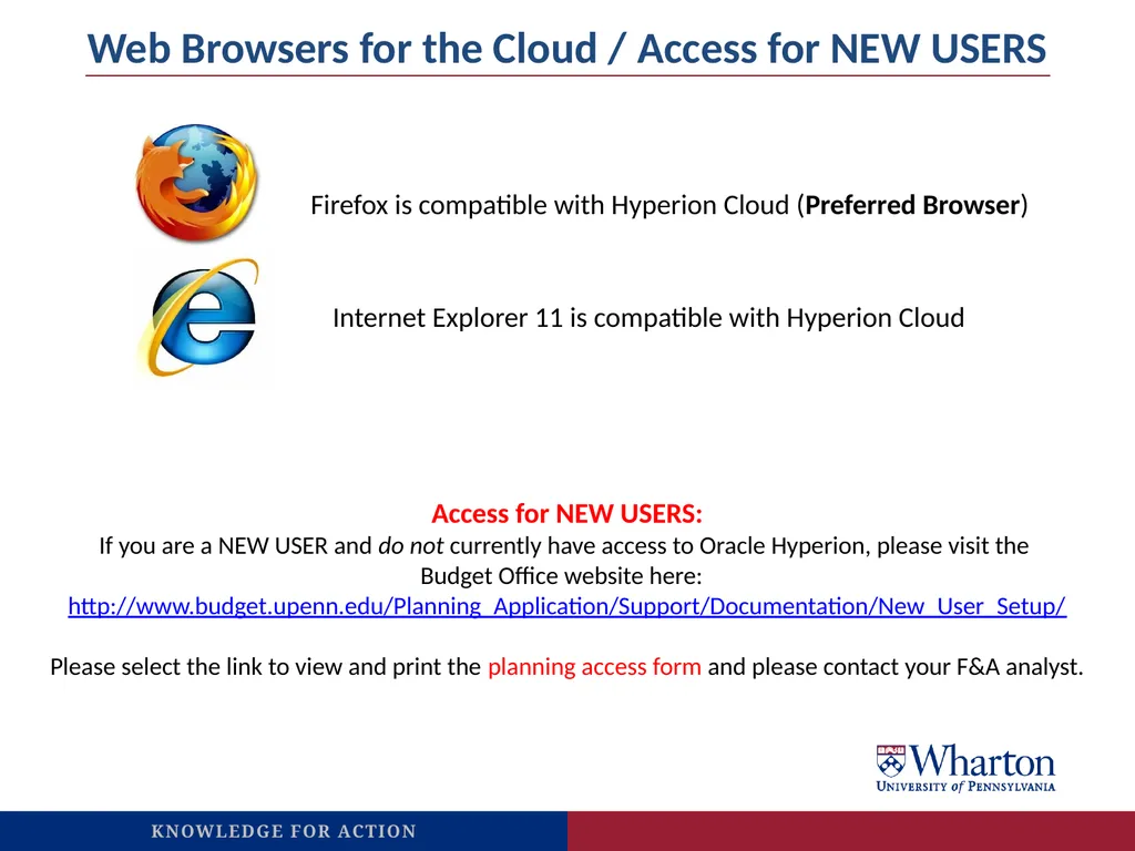 Oracle Hyperion Cloud Access: PennKey (and PennKey - slide 2 of 7