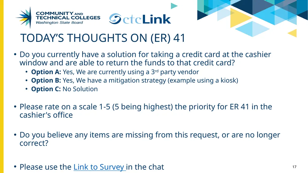 PBCS & TouchNet update Project Management Office - slide 17 of 19