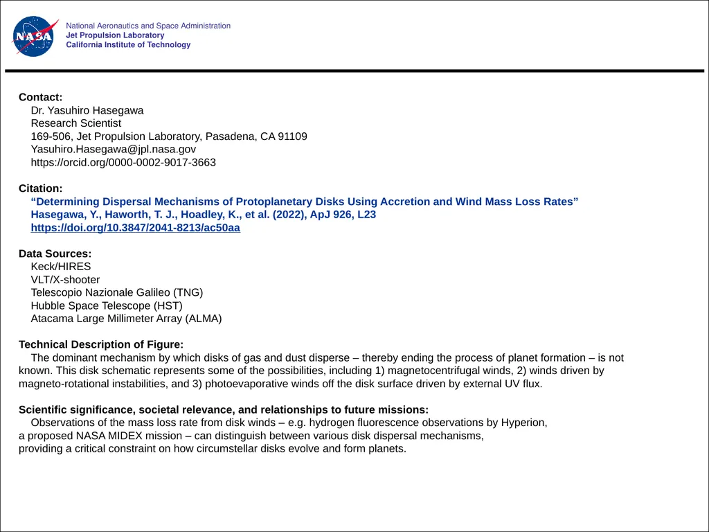Dispersal Mechanisms for Protoplanetary Disks - slide 2 of 2