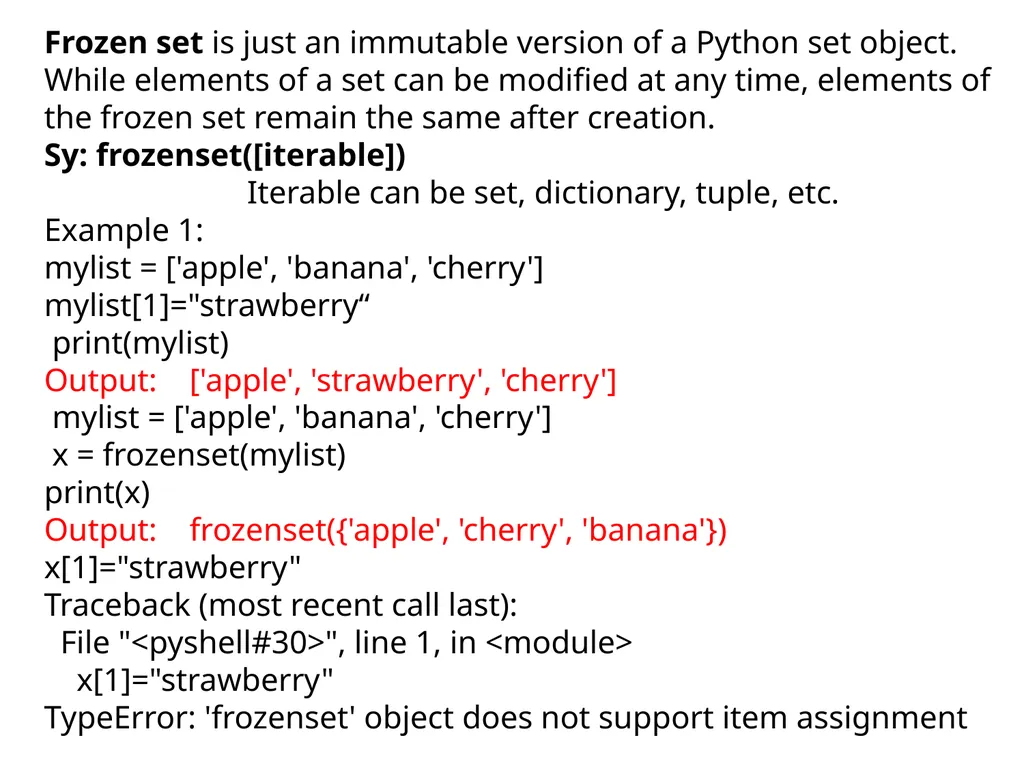 Tuple in Python Tuple Creation Tuple in Python In - slide 51 of 53