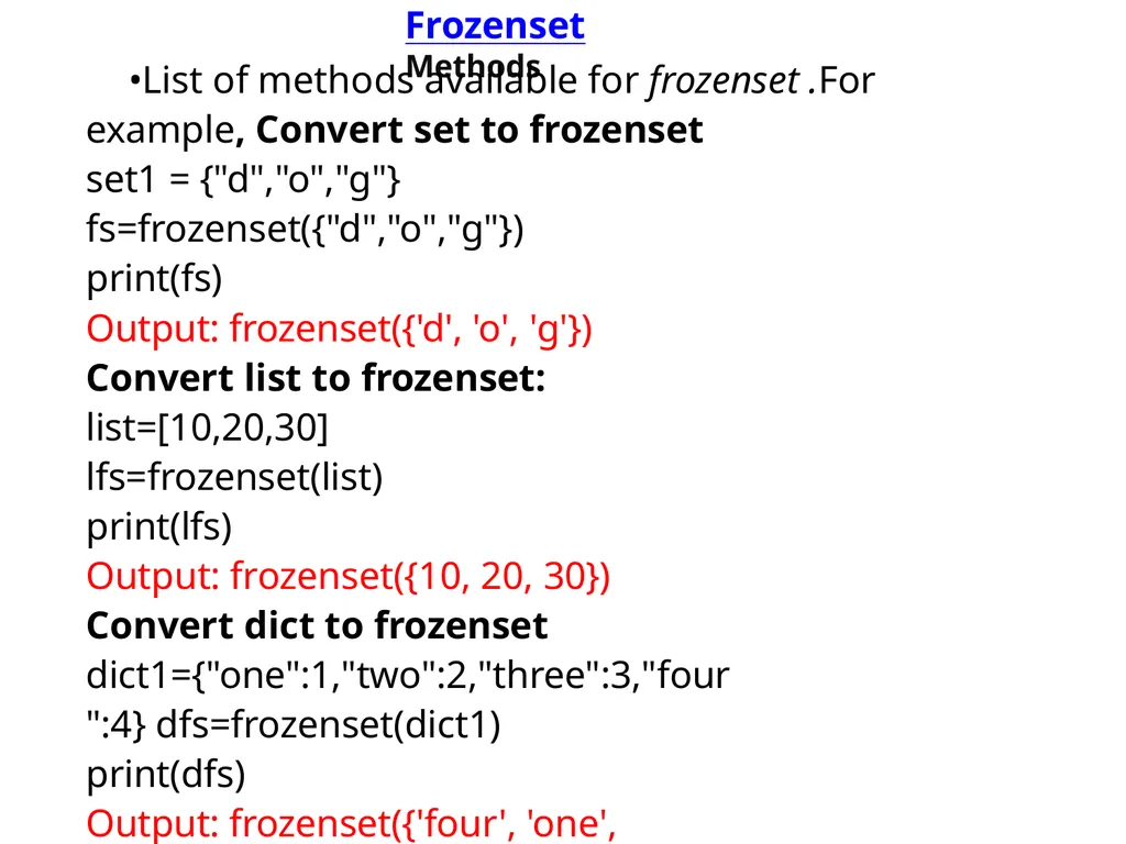 Tuple in Python Tuple Creation Tuple in Python In - slide 52 of 53