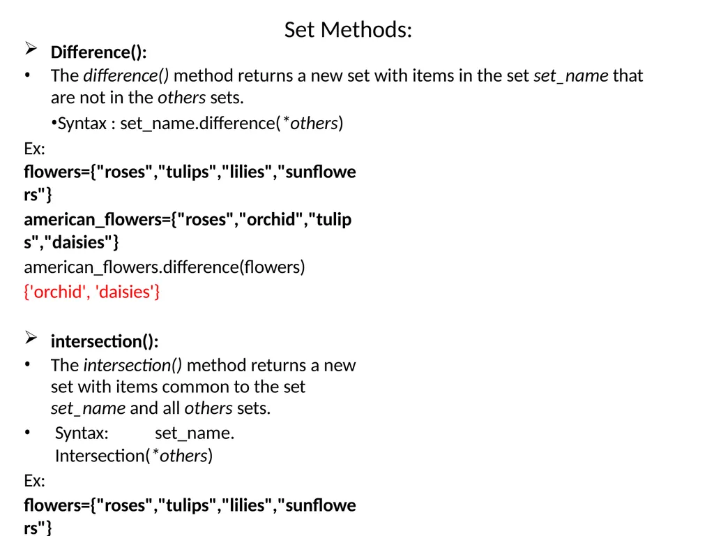Tuple in Python Tuple Creation Tuple in Python In - slide 38 of 53