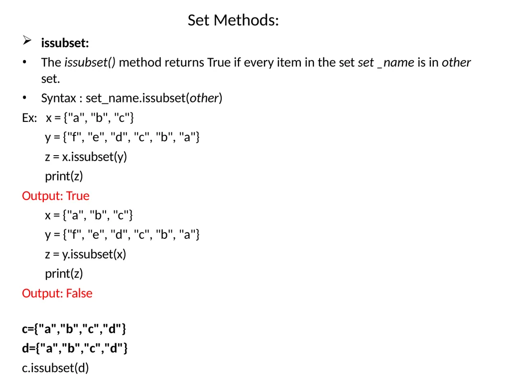 Tuple in Python Tuple Creation Tuple in Python In - slide 41 of 53