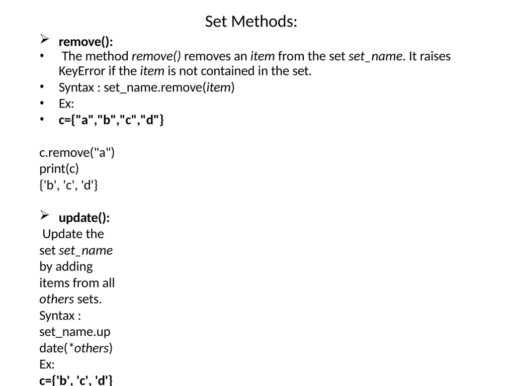 Tuple in Python Tuple Creation Tuple in Python In - slide 46 of 53