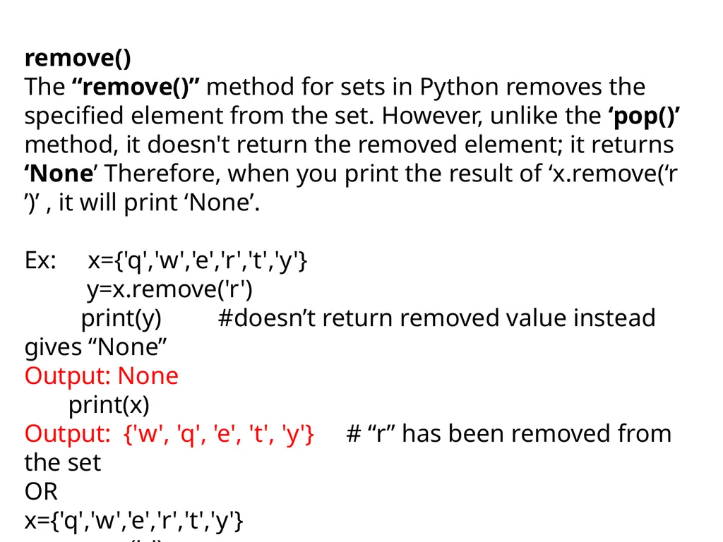Tuple in Python Tuple Creation Tuple in Python In - slide 45 of 53
