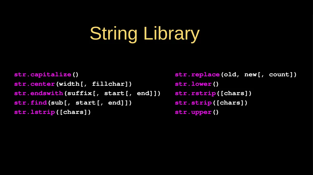 Strings Chapter 6 Python for Everybody - slide 24 of 33