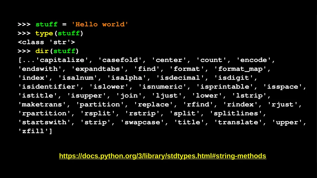 Strings Chapter 6 Python for Everybody - slide 22 of 33