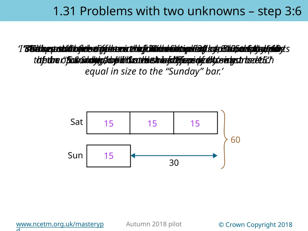 1.31 Problems with two unknowns Representations | - slide 24 of 44