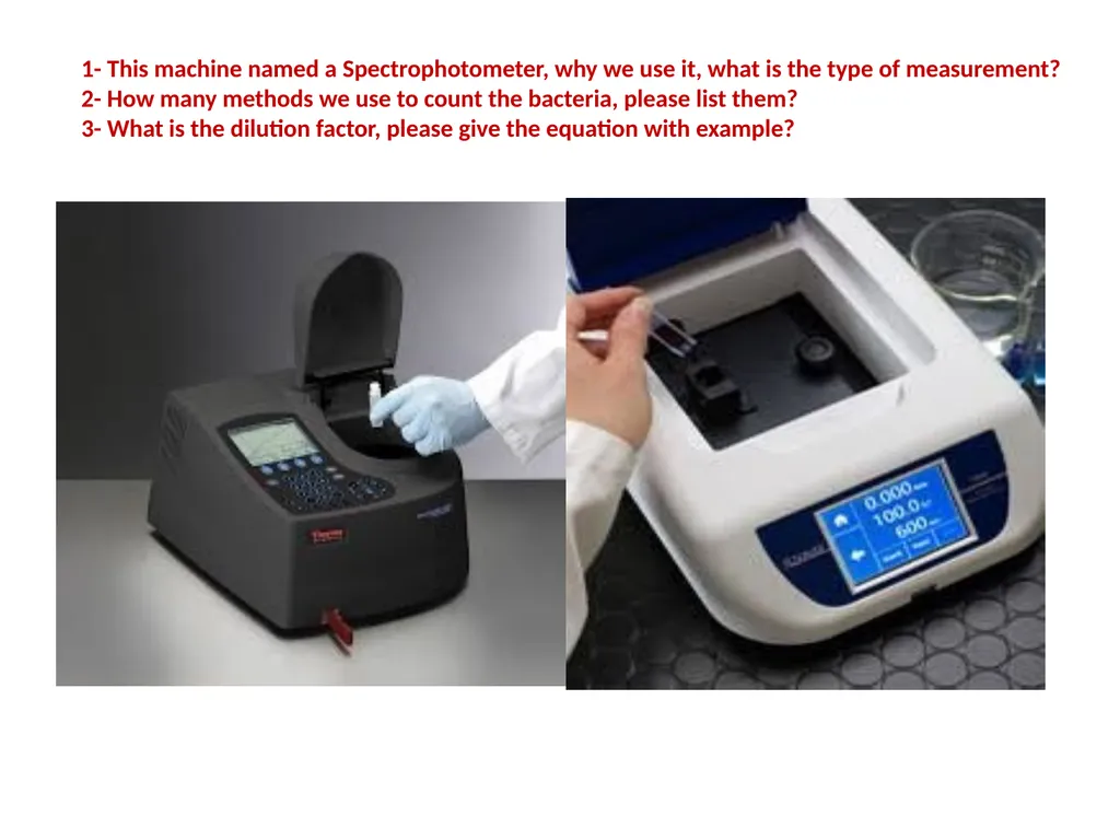 Bacterial Spores (endospore) 1- This machine named - slide 2 of 19
