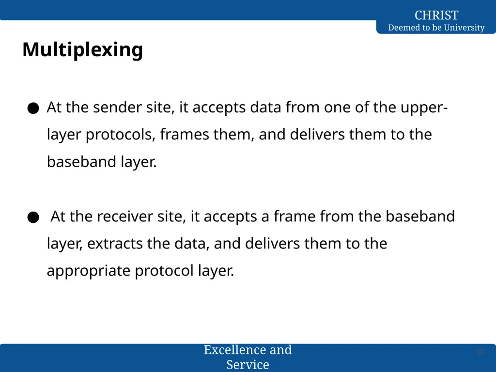 Computer Networks Bluetooth- L2CAP & Baseband - slide 10 of 27