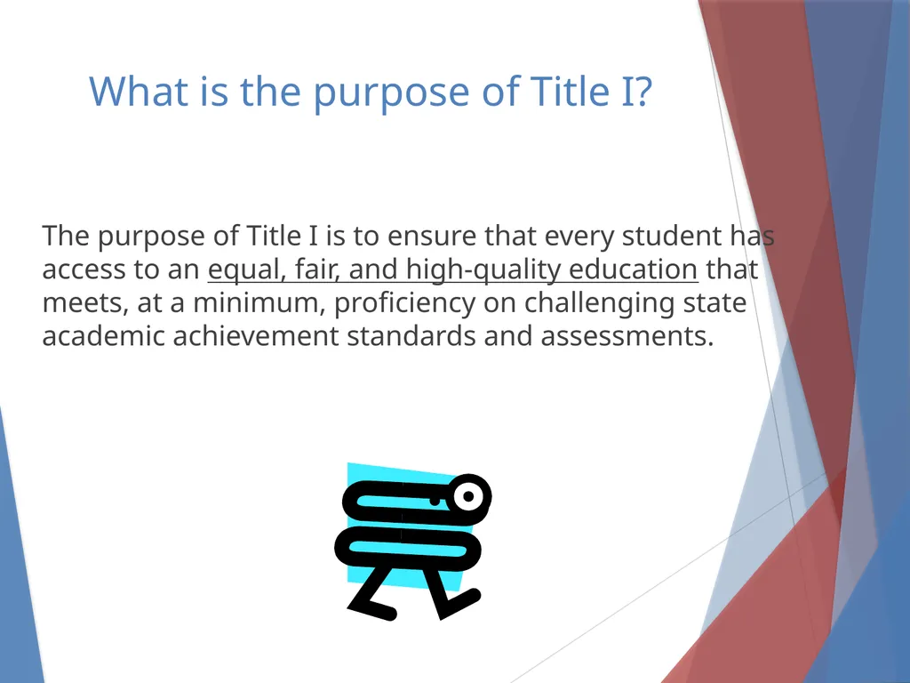 What you need to know About Title I Parent Meeting - slide 3 of 18