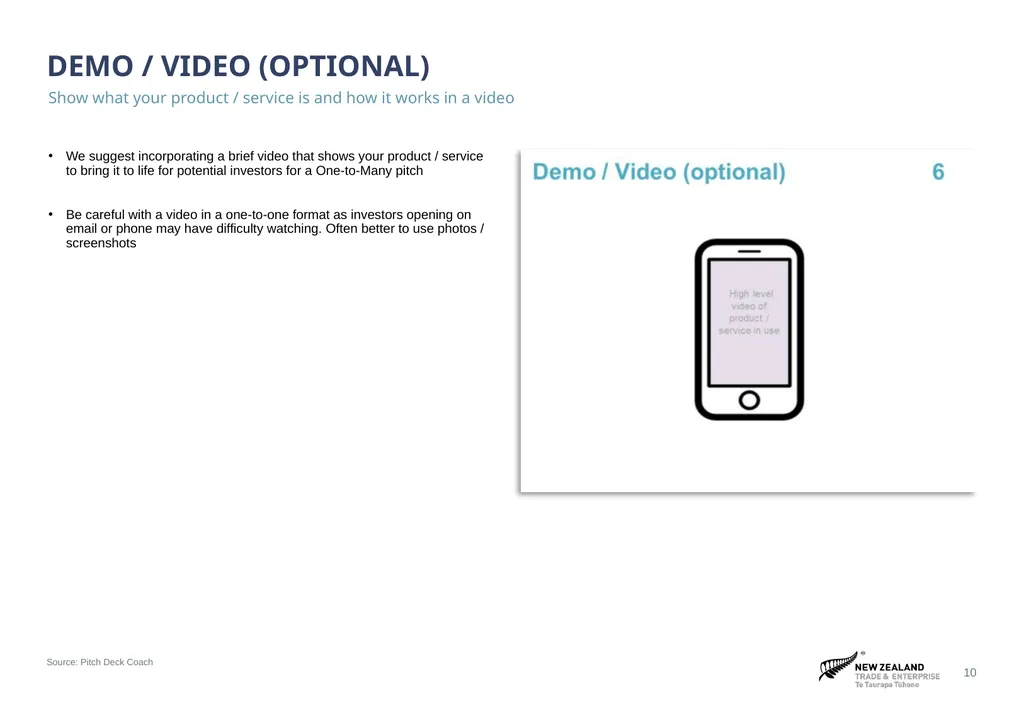 ‹#› Sources and notes Pitch Deck Guidance Guidance - slide 10 of 21