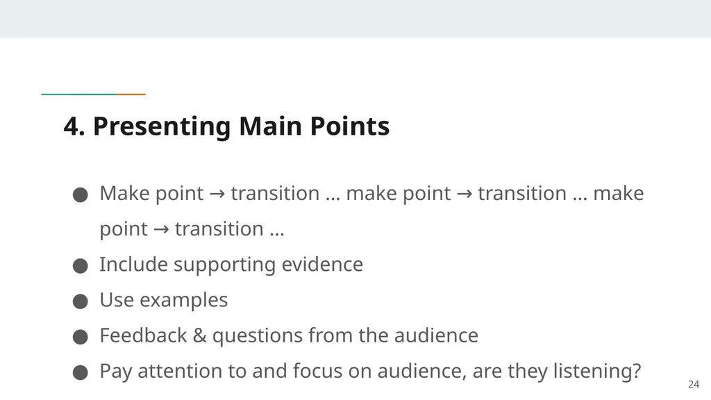 Effective Presentations Peter Masucci Adjunct - slide 24 of 52