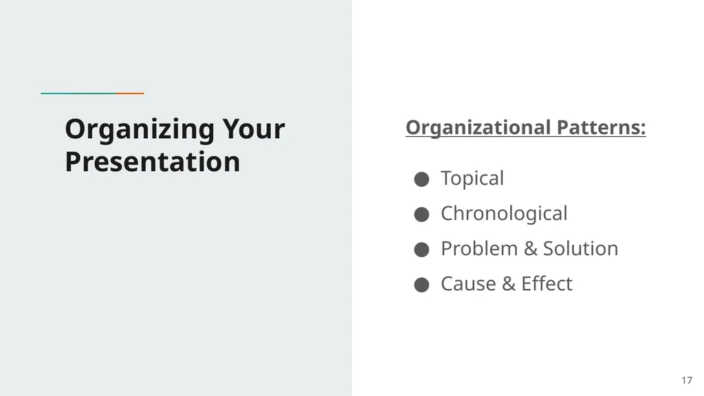 Effective Presentations Peter Masucci Adjunct - slide 17 of 52