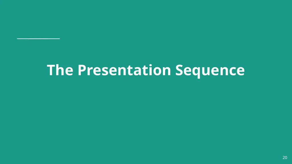 Effective Presentations Peter Masucci Adjunct - slide 20 of 52