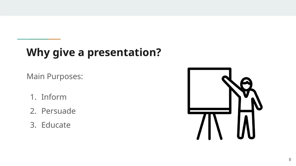 Effective Presentations Peter Masucci Adjunct - slide 8 of 52