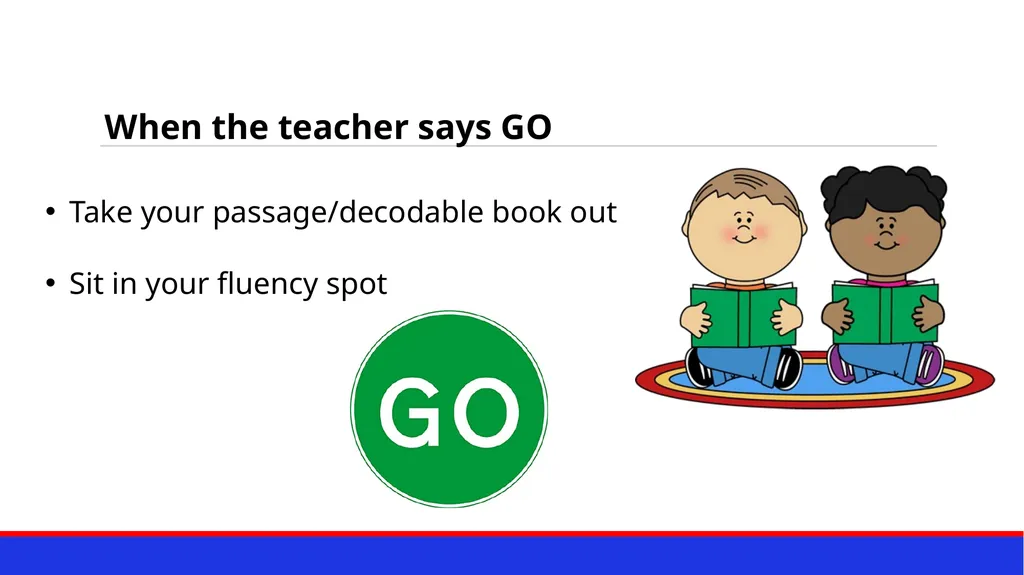 Paired Reading Fluency Classroom routine Take your - slide 3 of 8