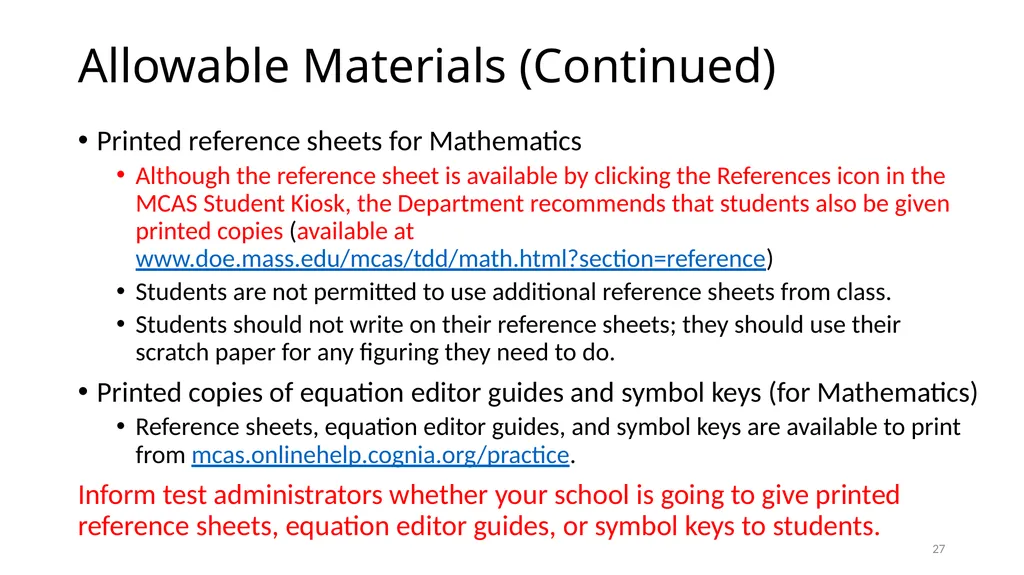 Instructions for Using These Slides These slides - slide 27 of 57