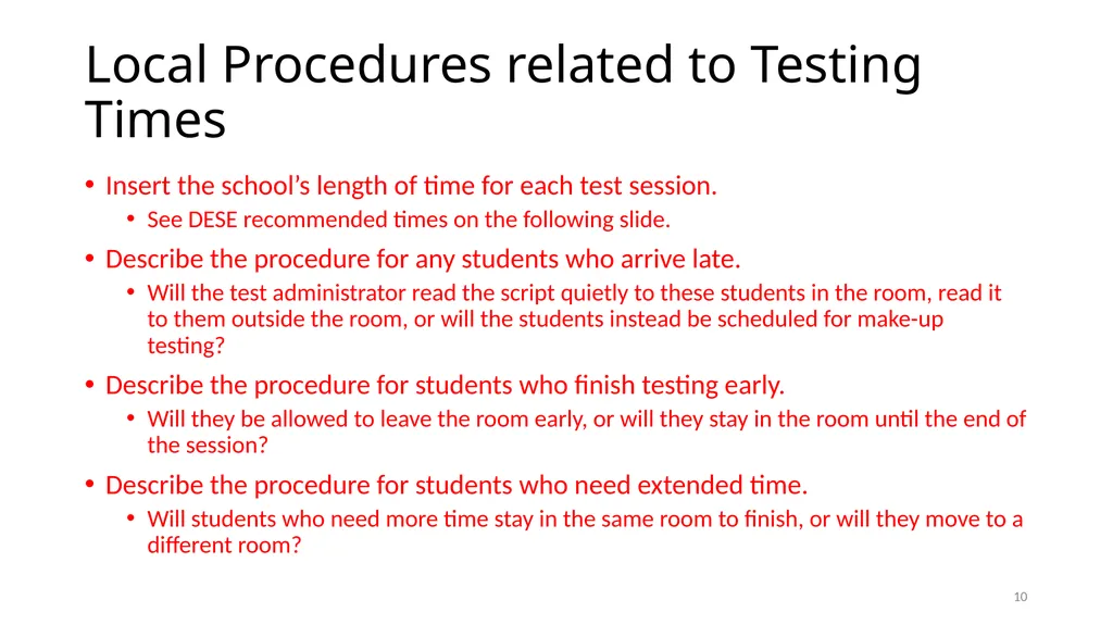Instructions for Using These Slides These slides - slide 10 of 57