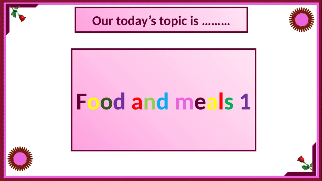 welcome Identity Subject – English Class – Four - slide 16 of 17